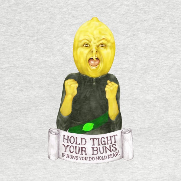 Lemon grab quote "hold tight your bunns ..." (Adventure Time fan art) by art official sweetener